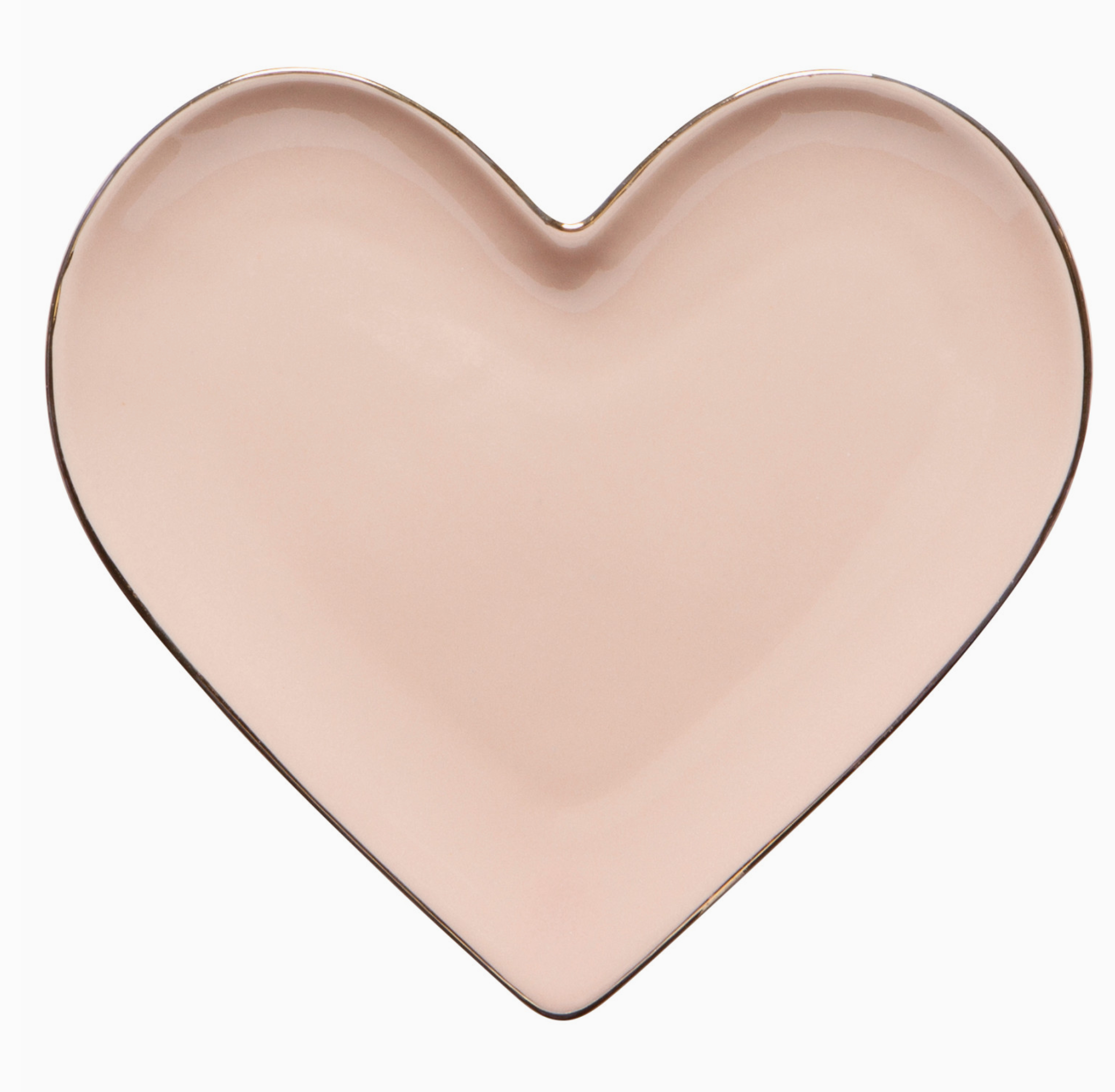 Pink Heart Plate