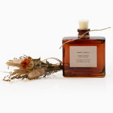 Amber Vanilla Bouquet Reed Fragrance Diffuser