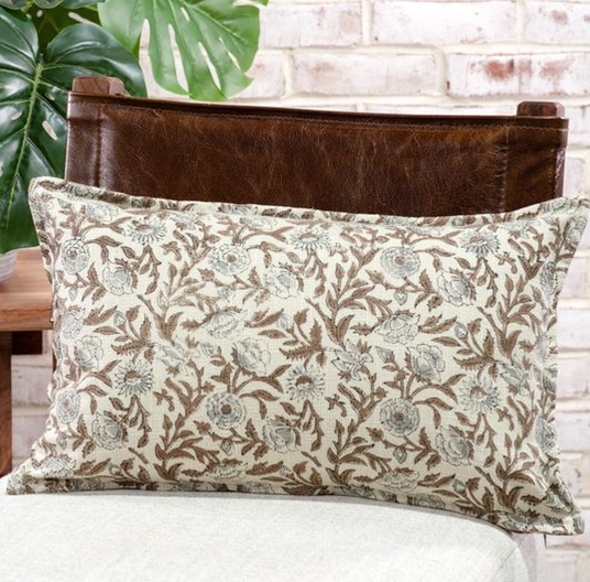 12″ × 20″ Floral Pattern Pillow