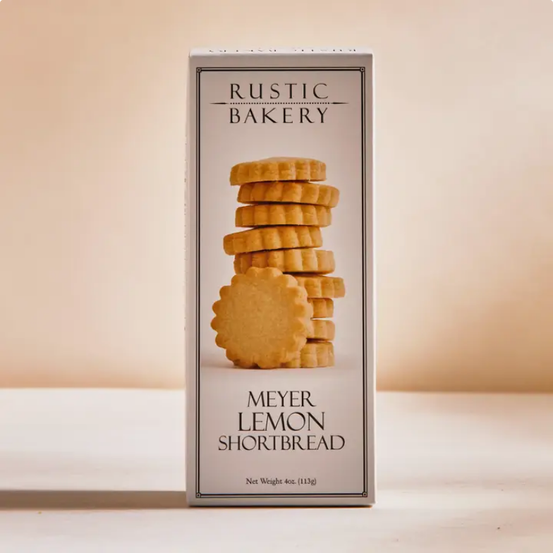 Shortbread Cookies - Meyer Lemon Shortbread Box