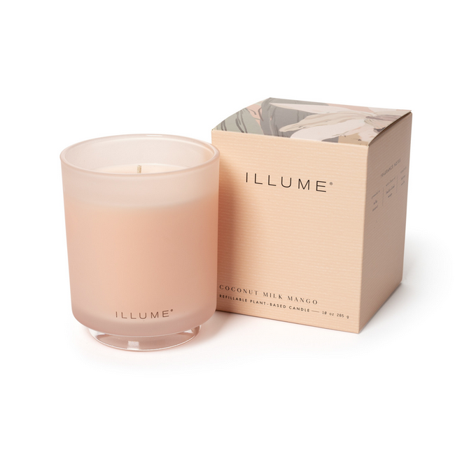 Coconut Milk Mango Boxed Glass Candle