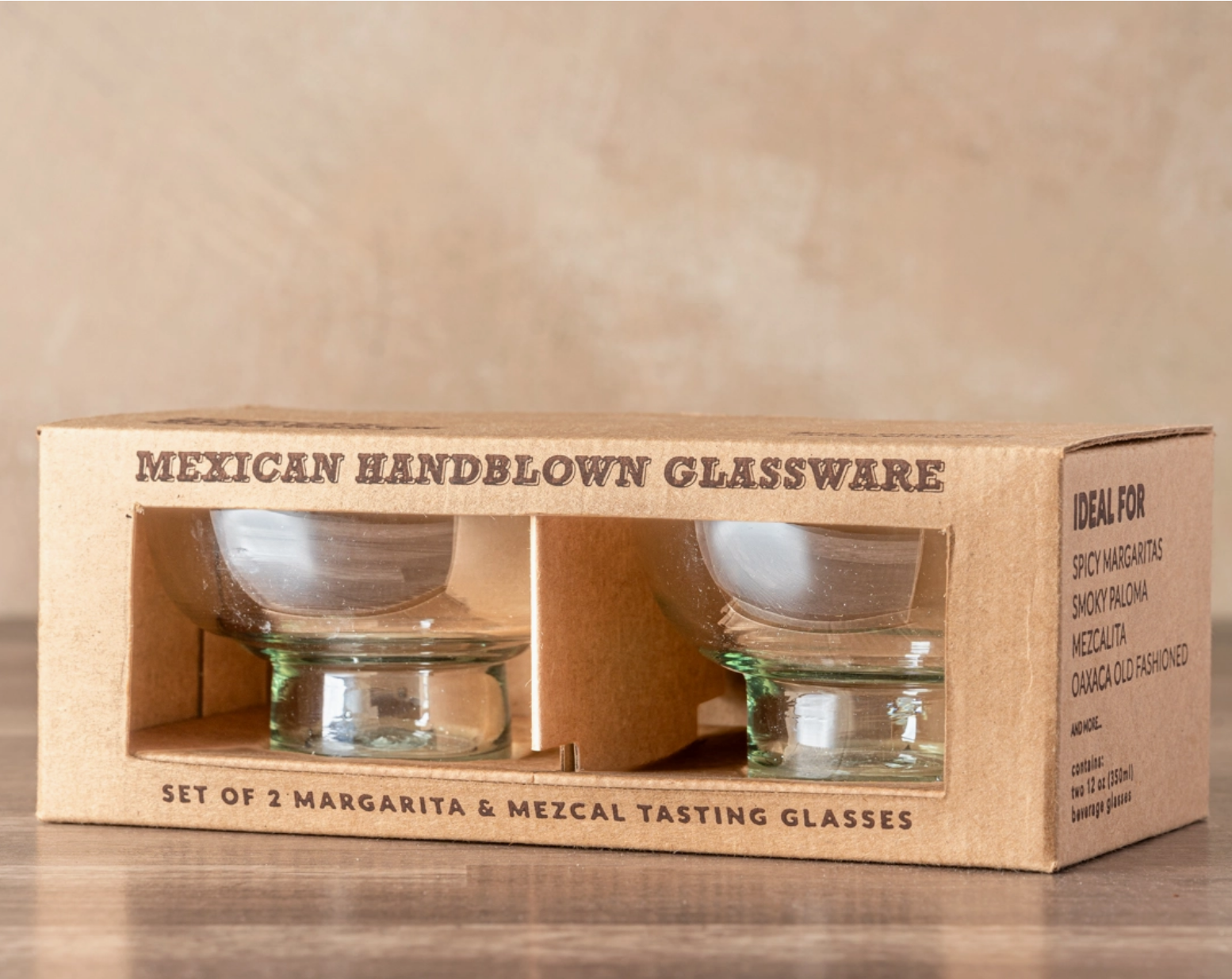 Clear Margarita / Mezcal Tasting Glasses