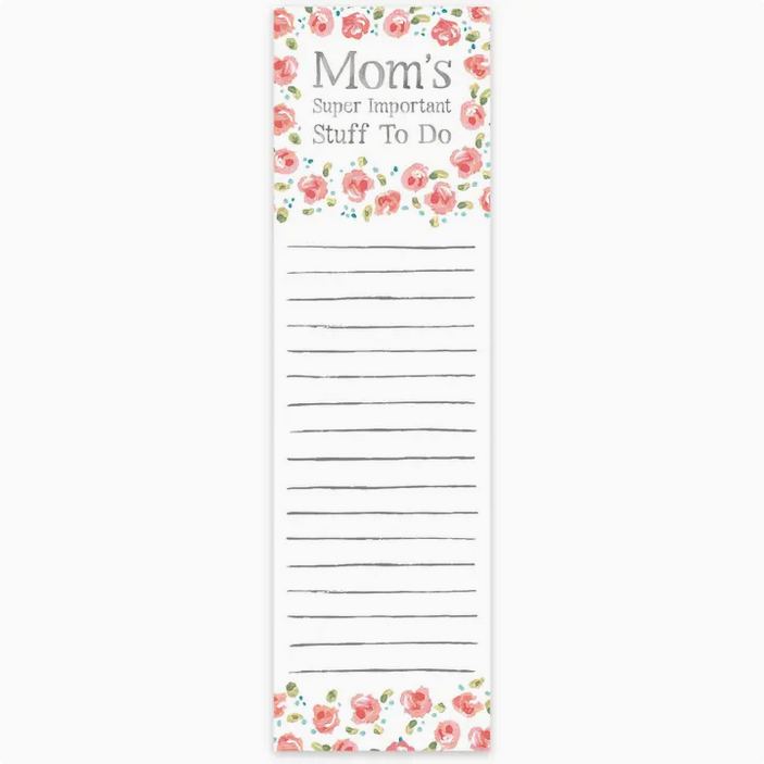 Mom’s Stuff To Do List Pad