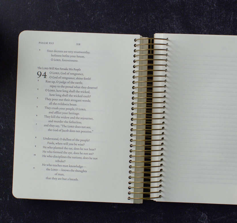 Esv Scripture Journal, Spiral-Bound Edition: Psalms