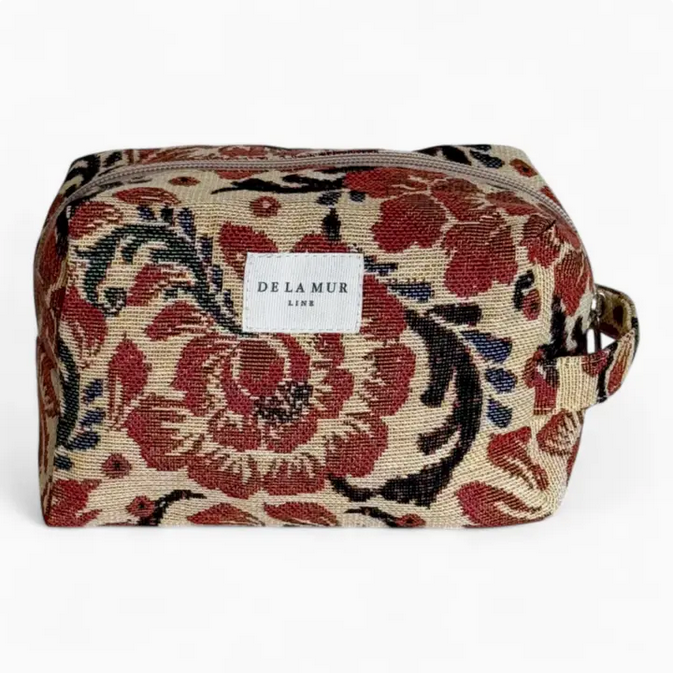 Floral Cosmetic Pouch