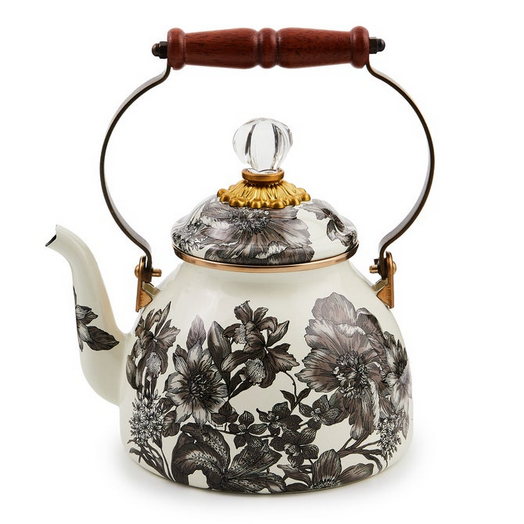 Sterling English Garden 2 Quart Tea Kettle