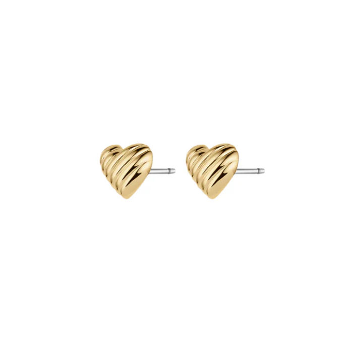 Gorjana Campbell Heart Studs