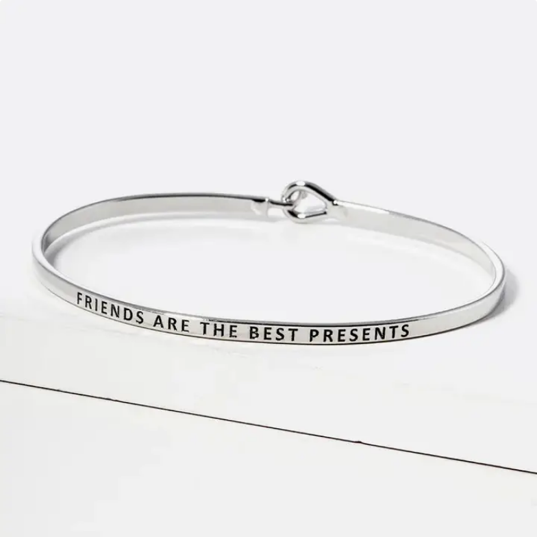 Friends Are the Best Presents Bangle