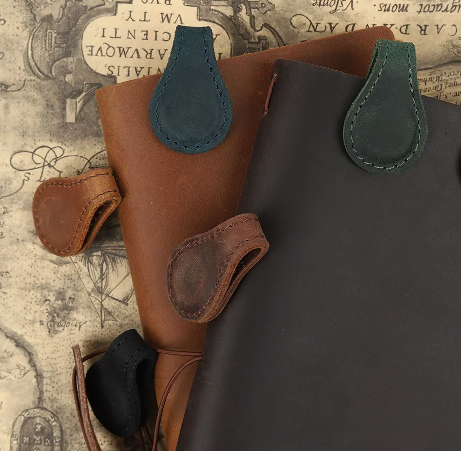 Leather Magnetic Bookmark