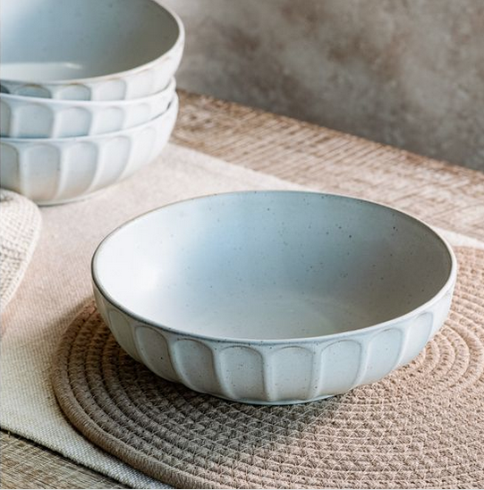 7.75" White Pasta Bowl