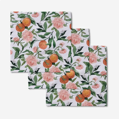 Geometry Peony For Your Thoughts Dishcloth Set