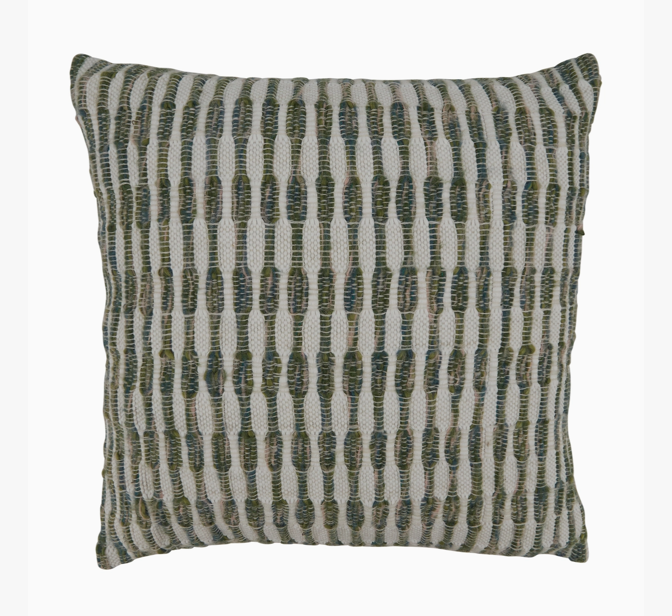 22" Woven Line Throw Pillow