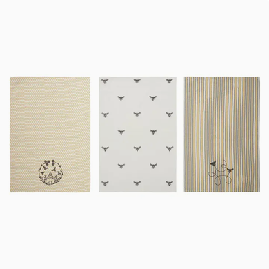 Buzzy Bees Kitchen Tea Towels
