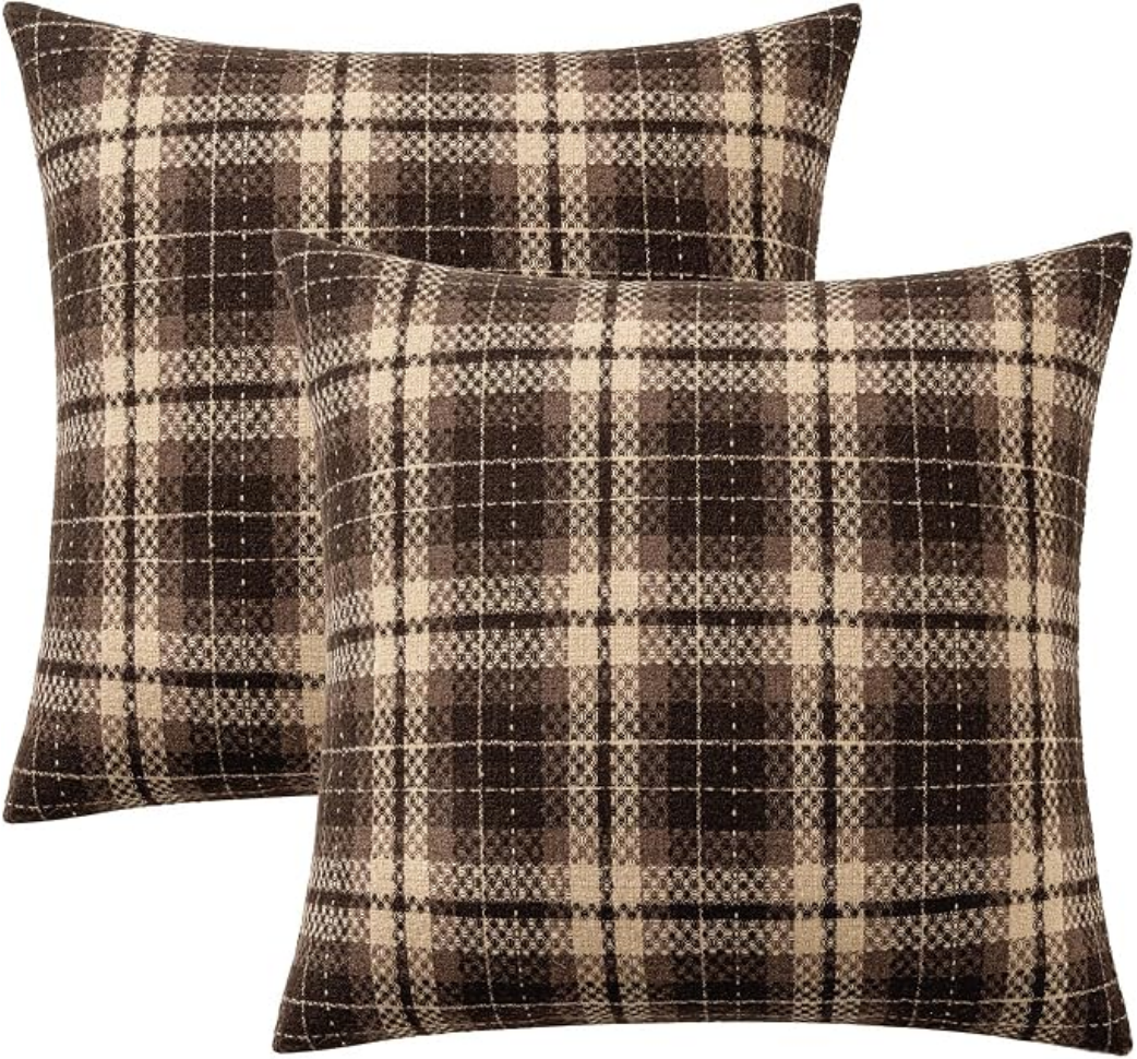 20” Tartan Plaid Pillow