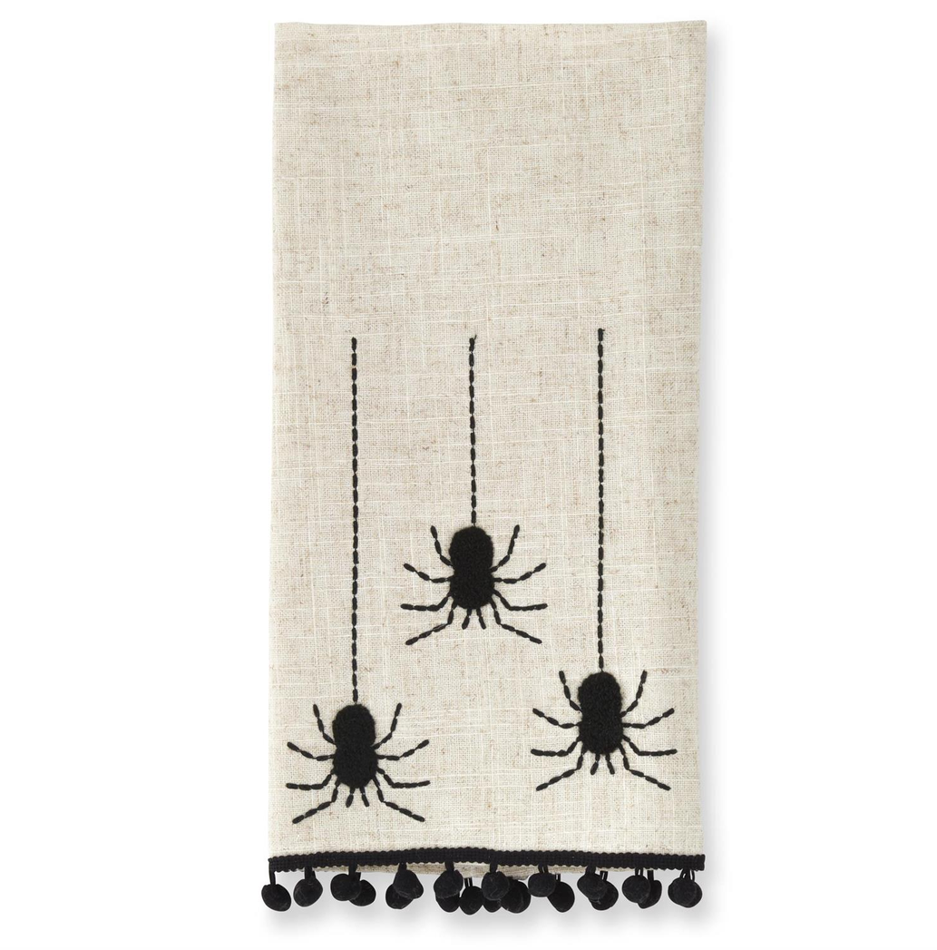 28" Tan Spider Hand Towel