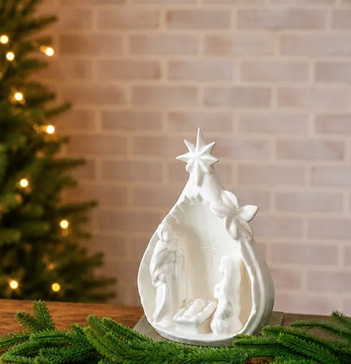 Ceramic Nativity Scene
