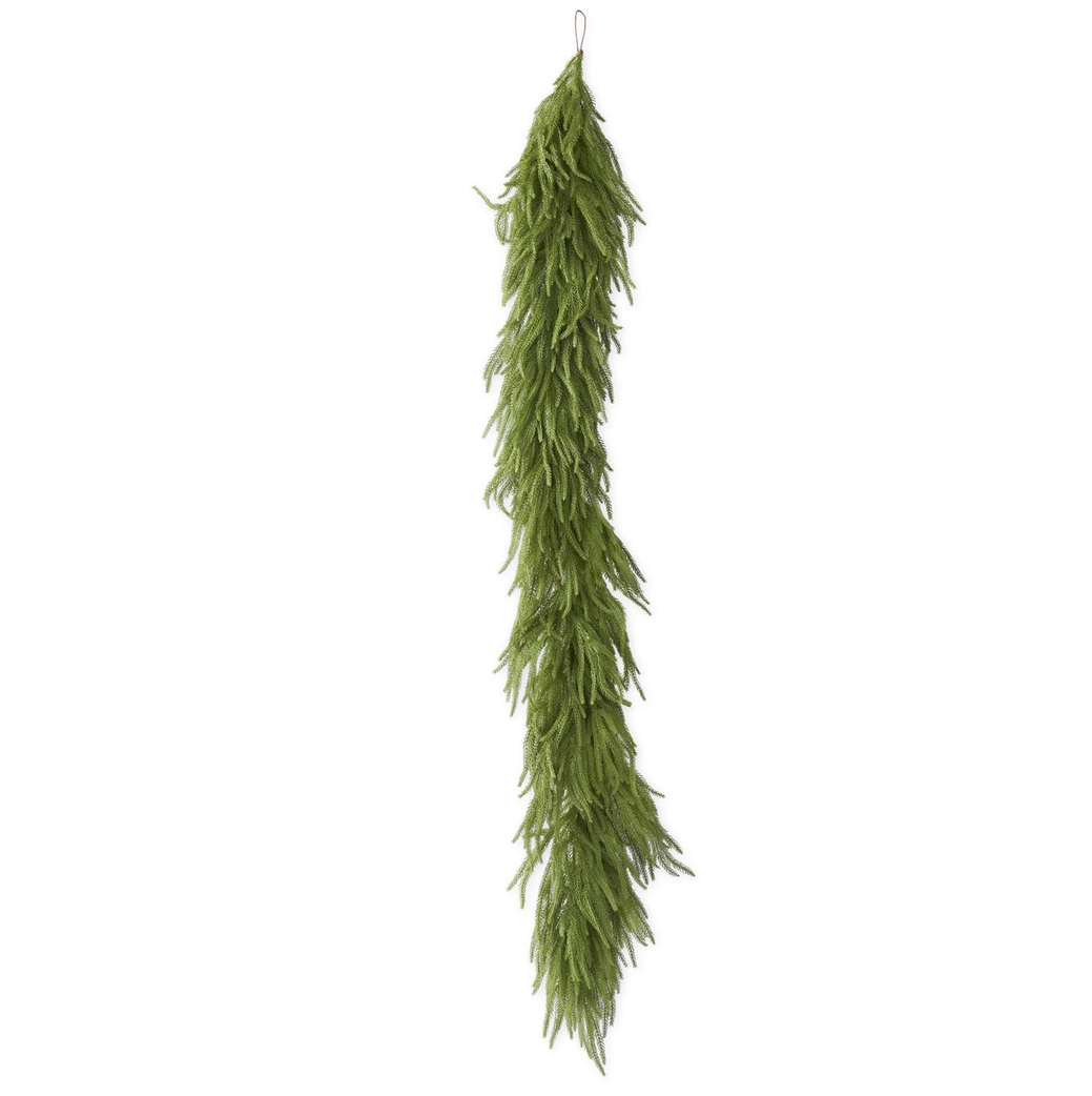 72" Real Touch Norfolk Pine Garland