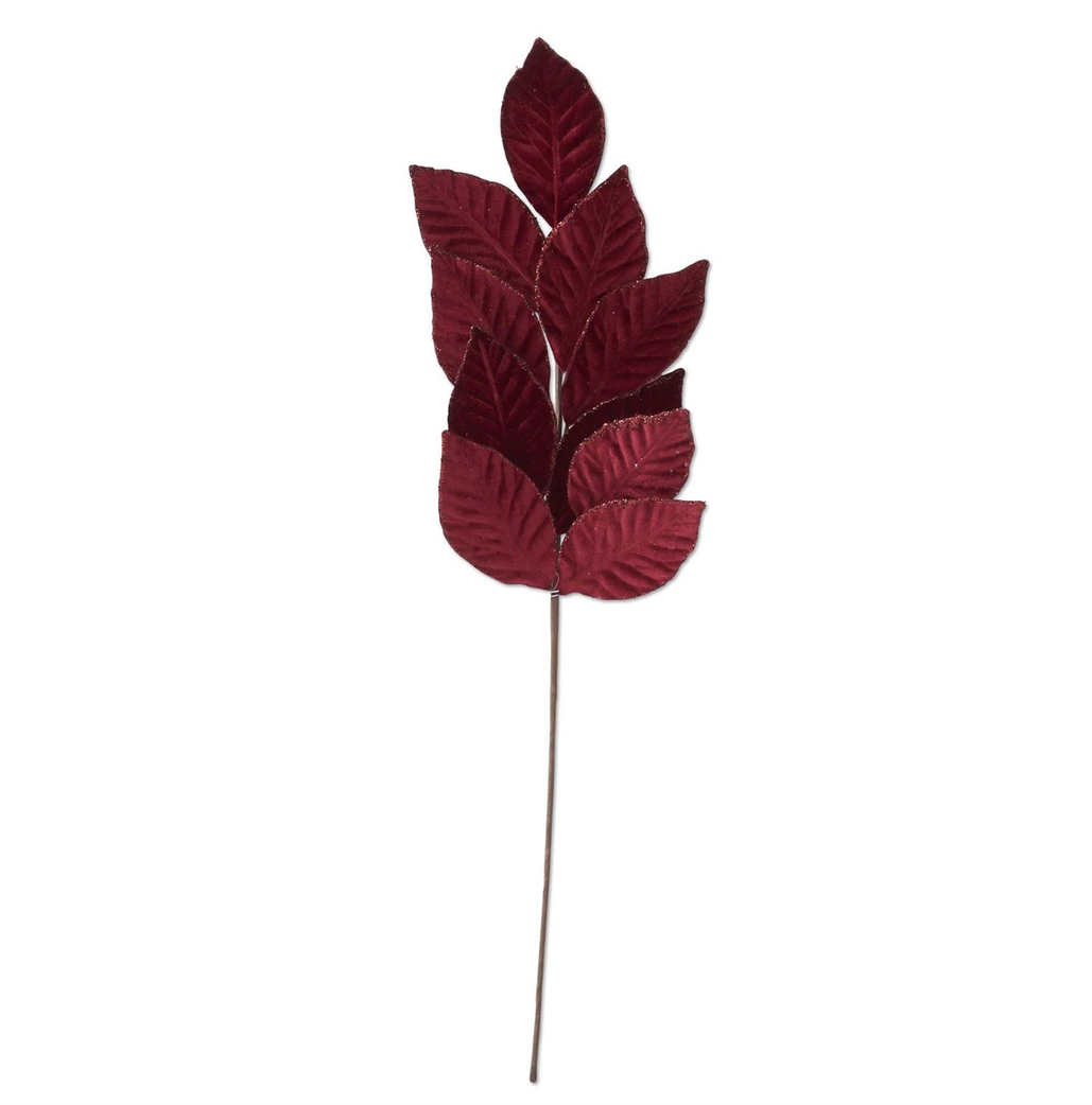 29" Red Leaf Stem