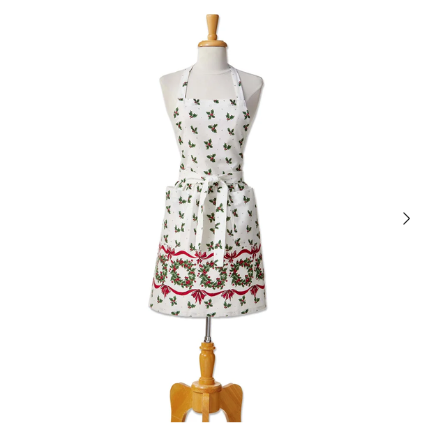 Vintage Holly Apron