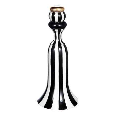 Black and White Candle Holder