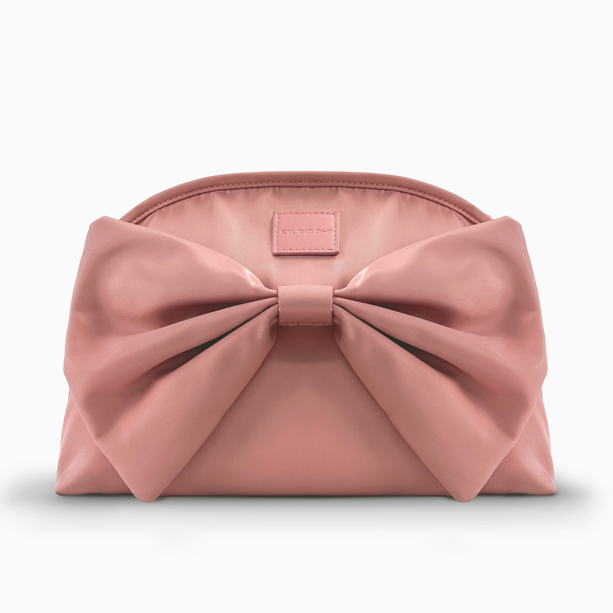 Pink Bow Cosmetic Bag