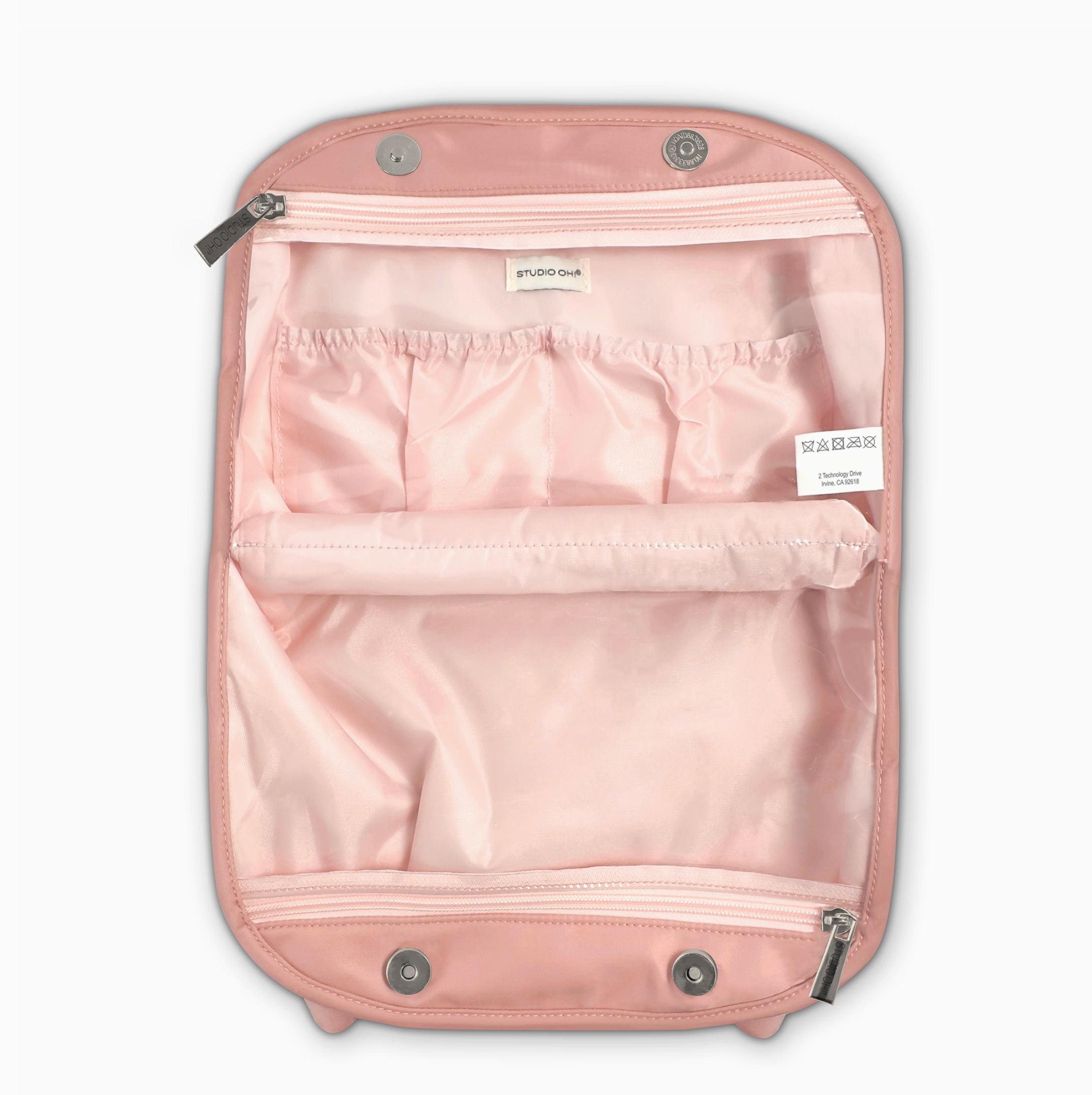 Pink Bow Cosmetic Bag