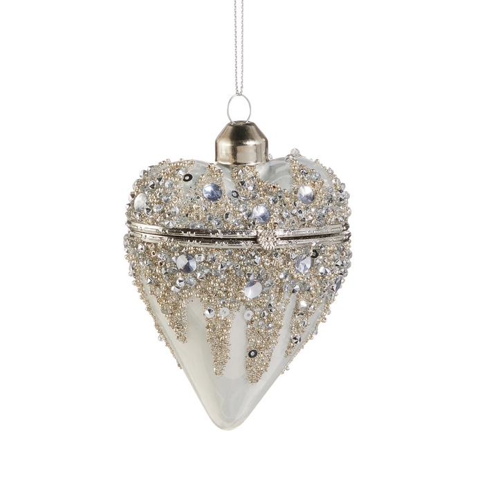 3.5" Heart Box Ornament