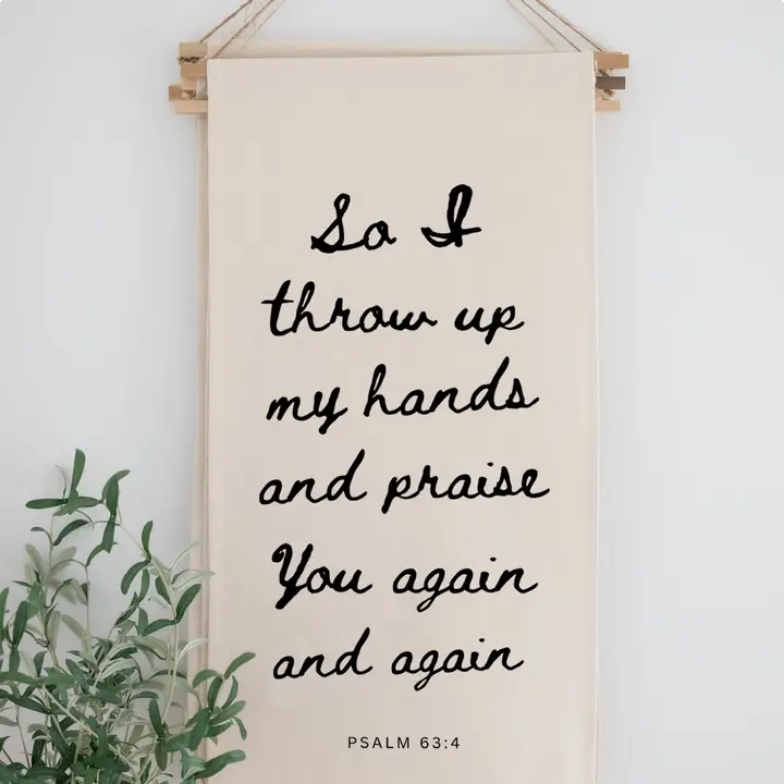 Scripture Scroll Banner