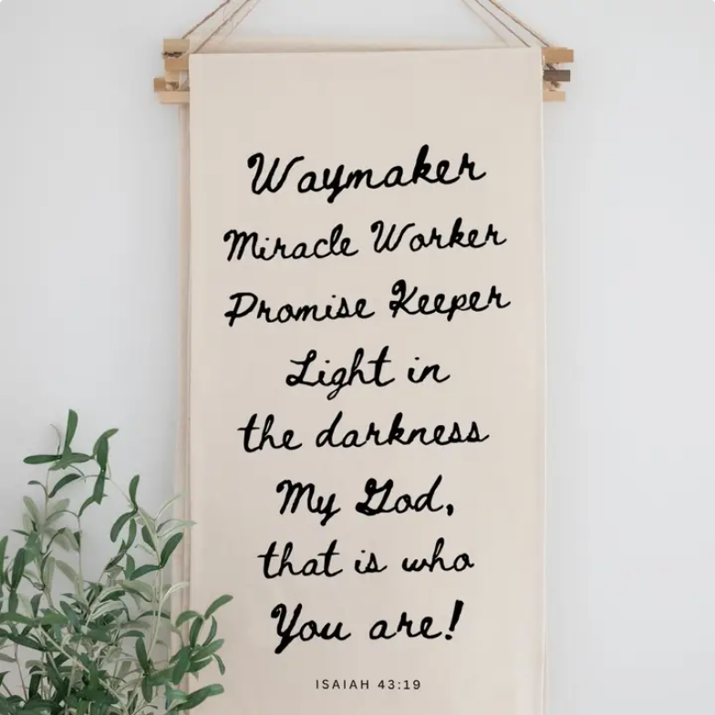 Scripture Scroll Banner