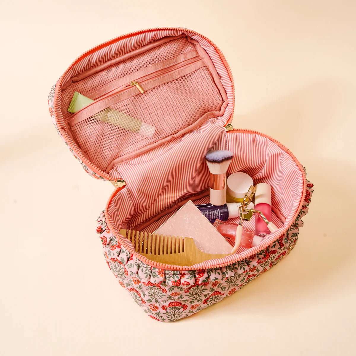 Everbloom Dusty Rose Cosmetic Bag