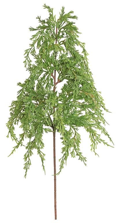 30.5" Green Soft Touch Cedar Spray
