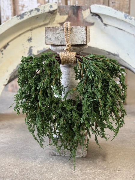 16" Emerald Falls Hanging Wreath
