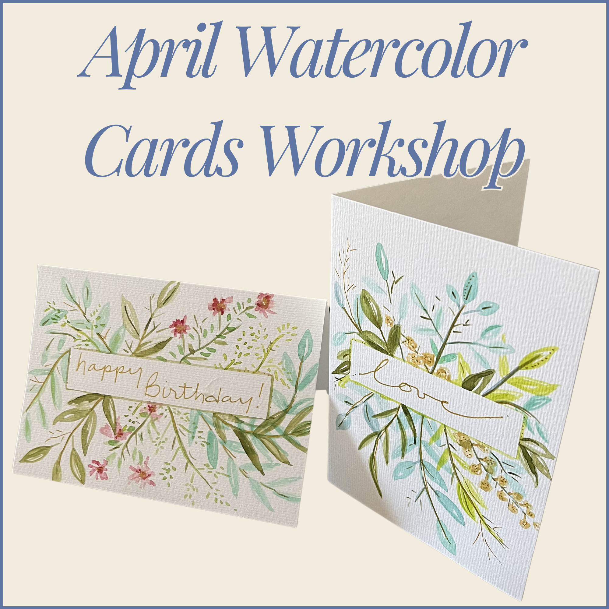 April Watercolor Workshop 2026