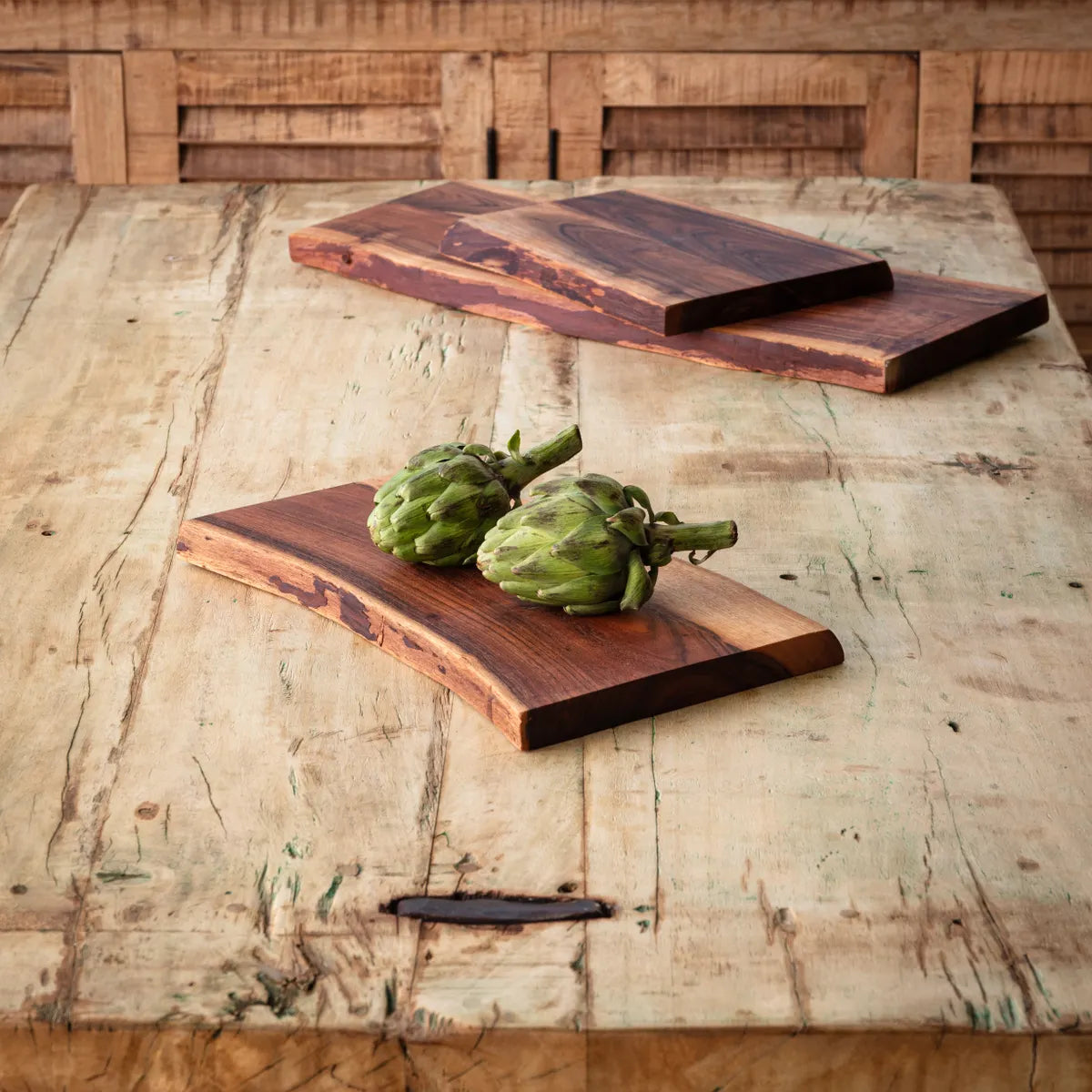 Wooden Live Edge Chopping Board