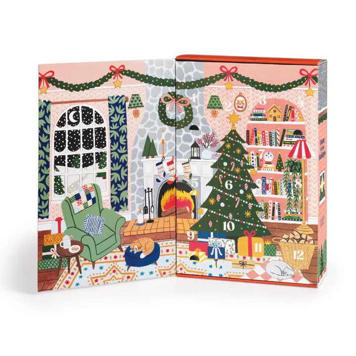 Home for the Holidays 500-Piece Advent Puzzle Calendar