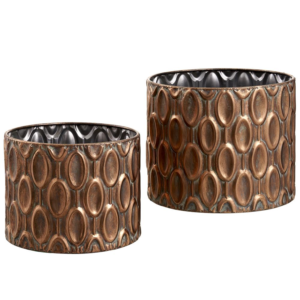 Copper Metal Planter