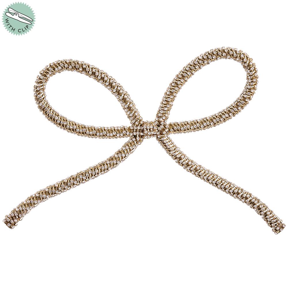 12" Diamond Bow with Clip