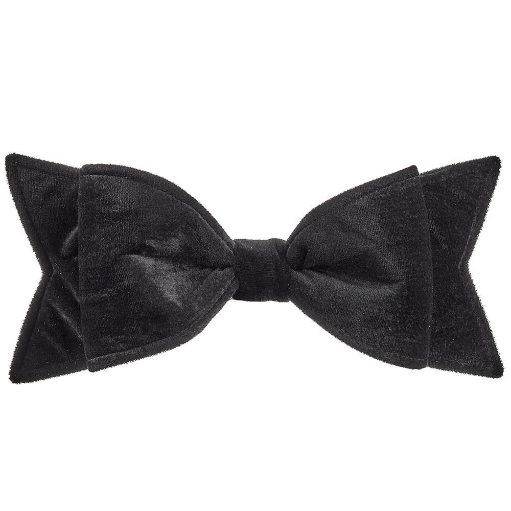 Black Velvet Bow Ornament