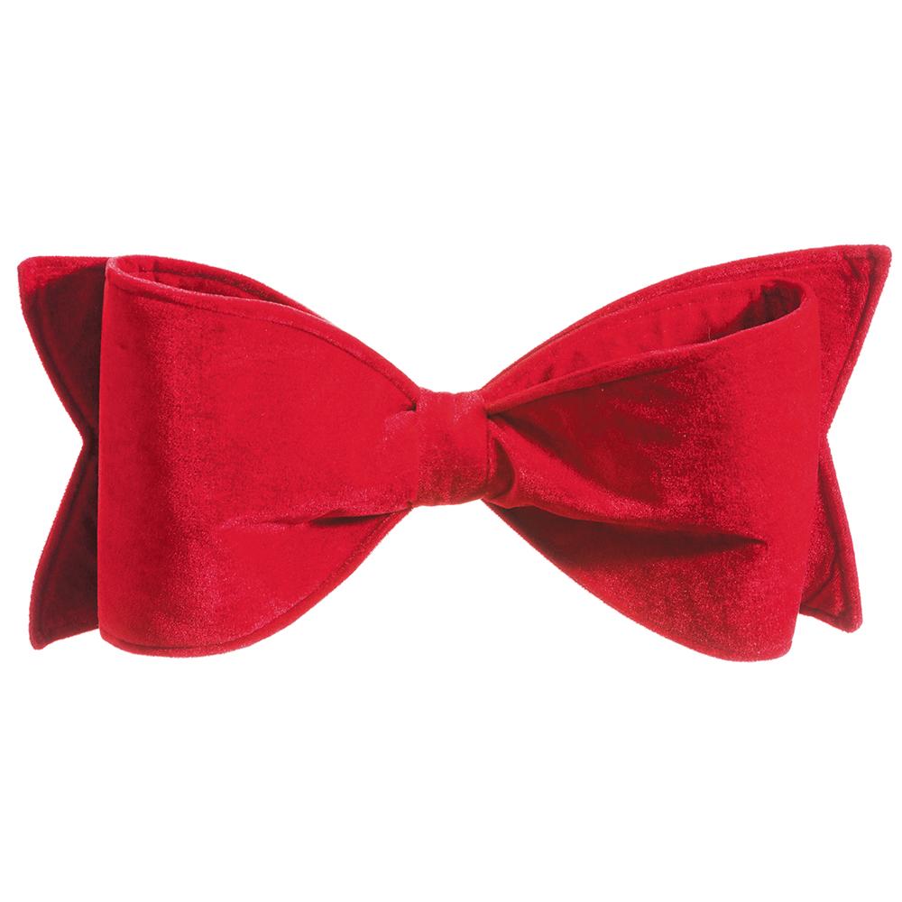 Red Velvet Bow Ornament