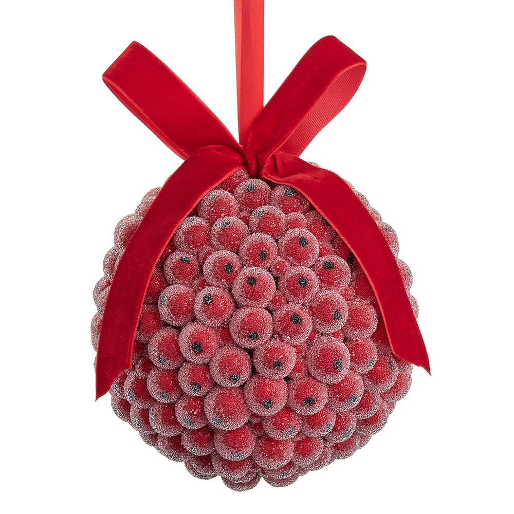 4.75" Iced Berry Ornament