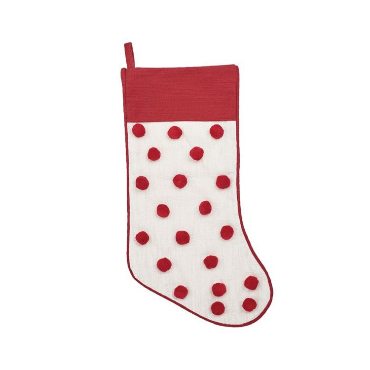 Ruby Dot Stocking