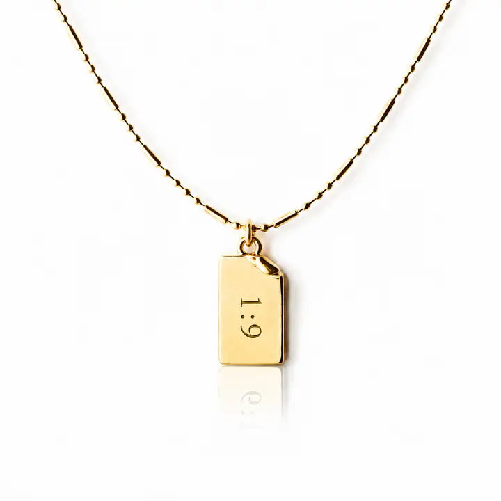 Storytellers Necklace – Joshua 1:9