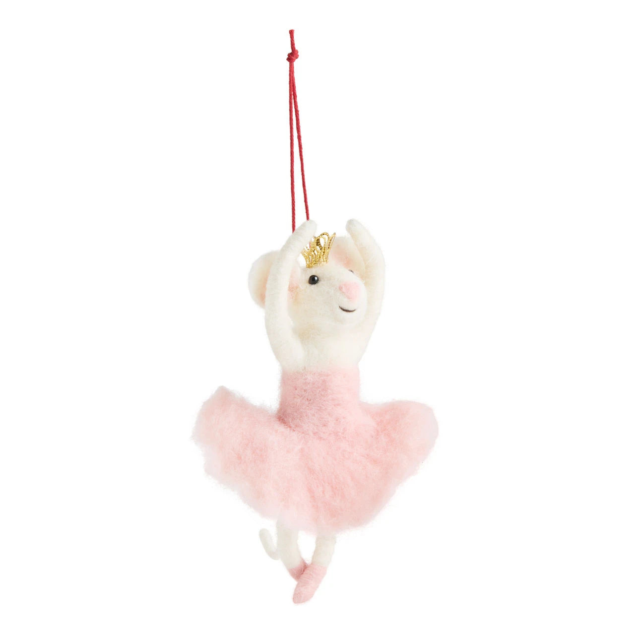Ballerina Mouse Ornament