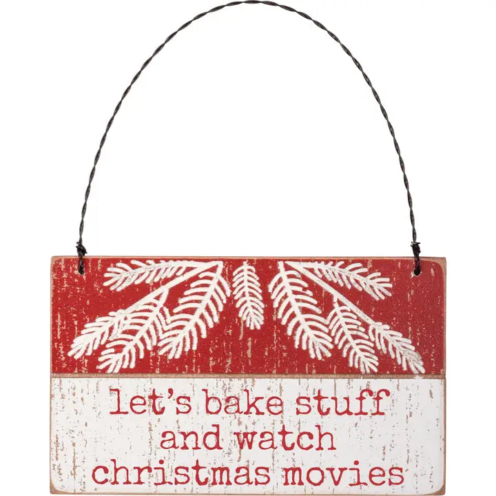 Bake & Movies Ornament