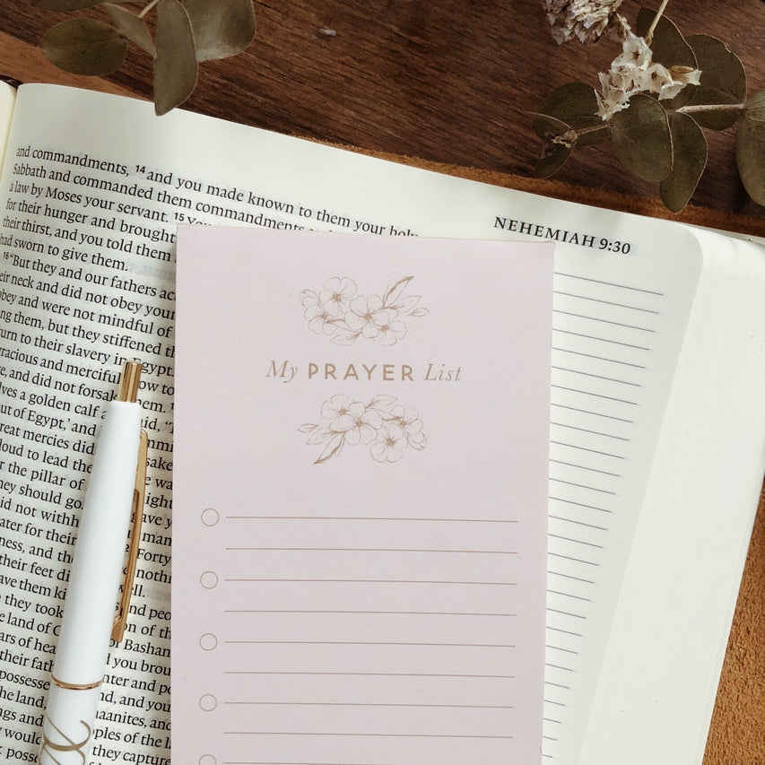 Prayer List Notepads