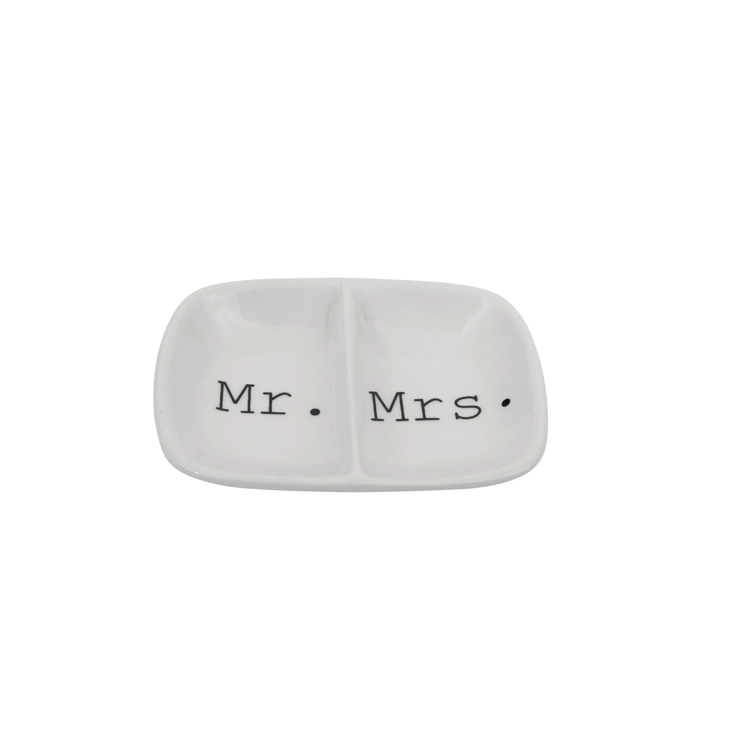 Mr. / Mrs. Ceramic Dish