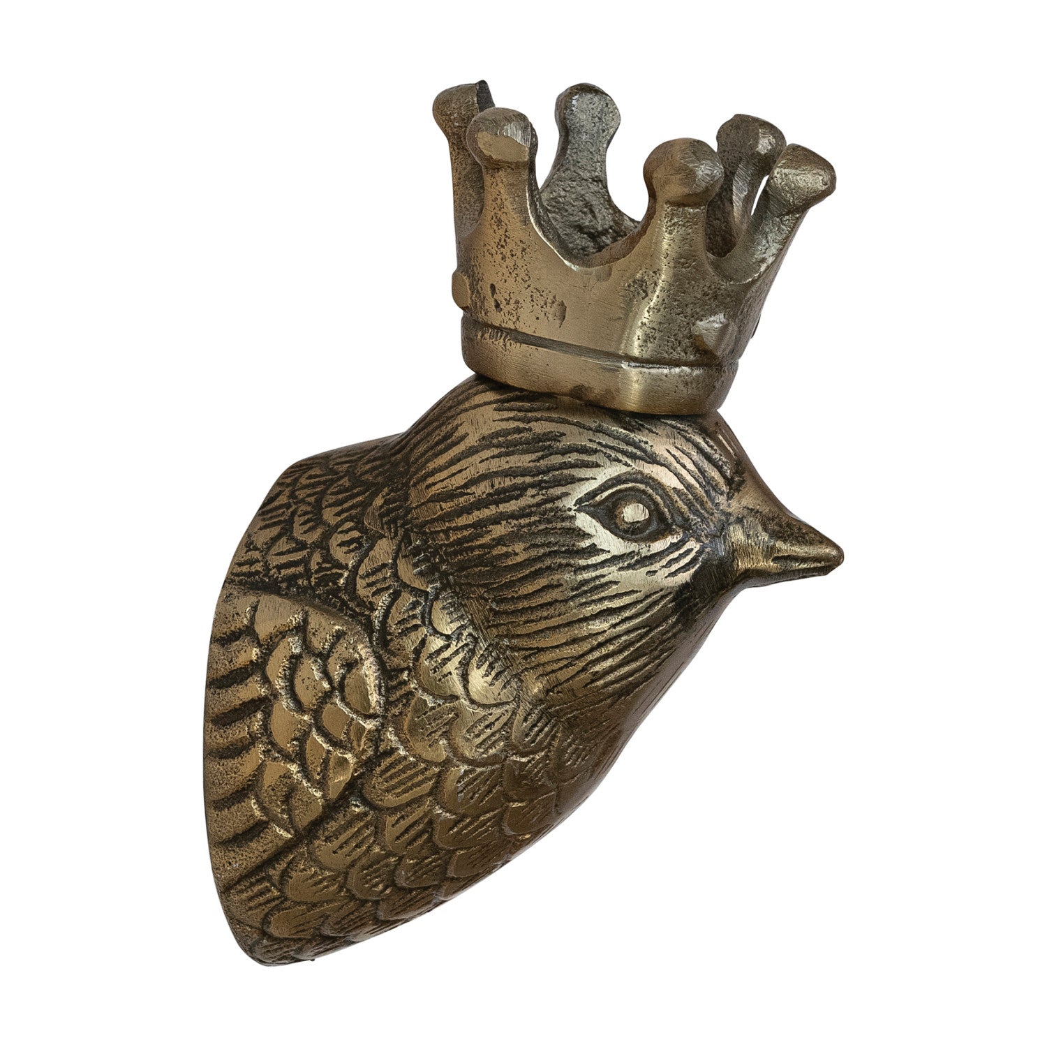 Cast Aluminum Bird Head Wall Décor