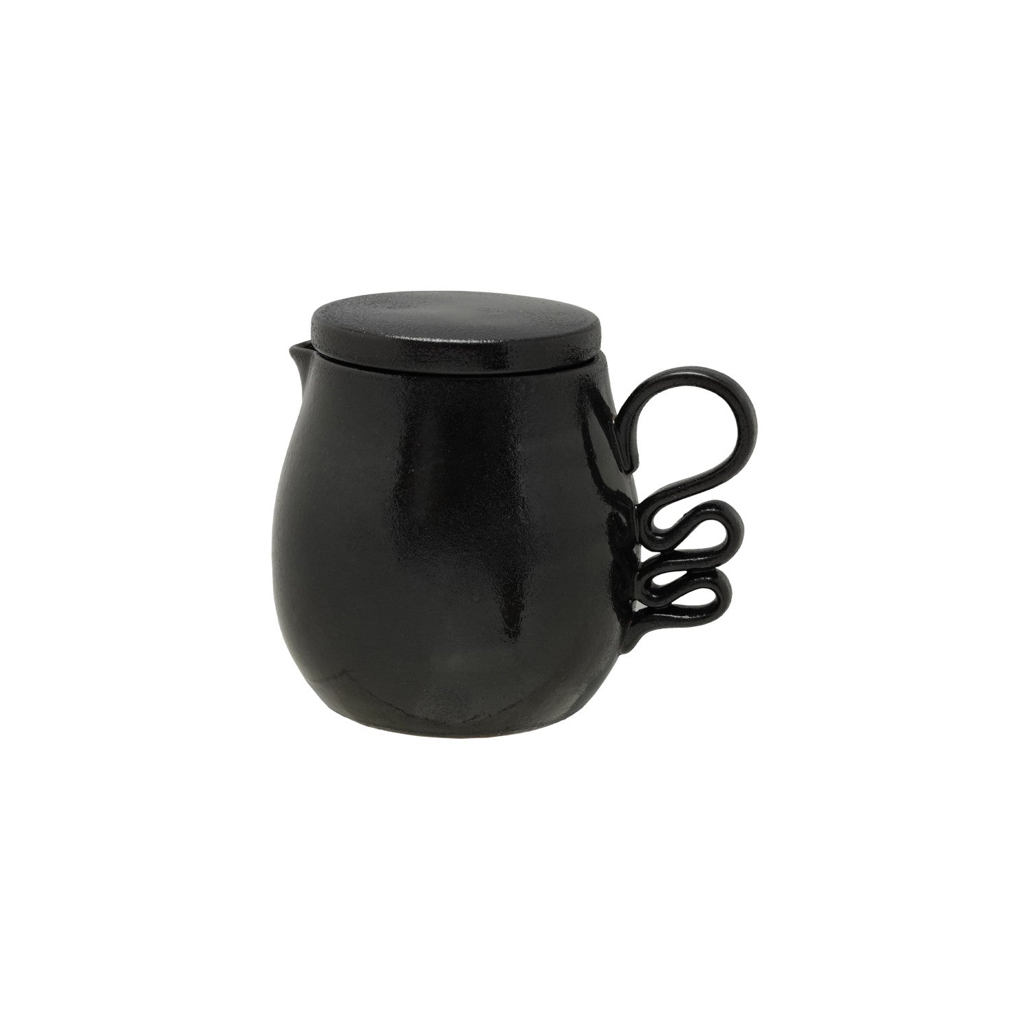 Textured Stoneware Pitcher