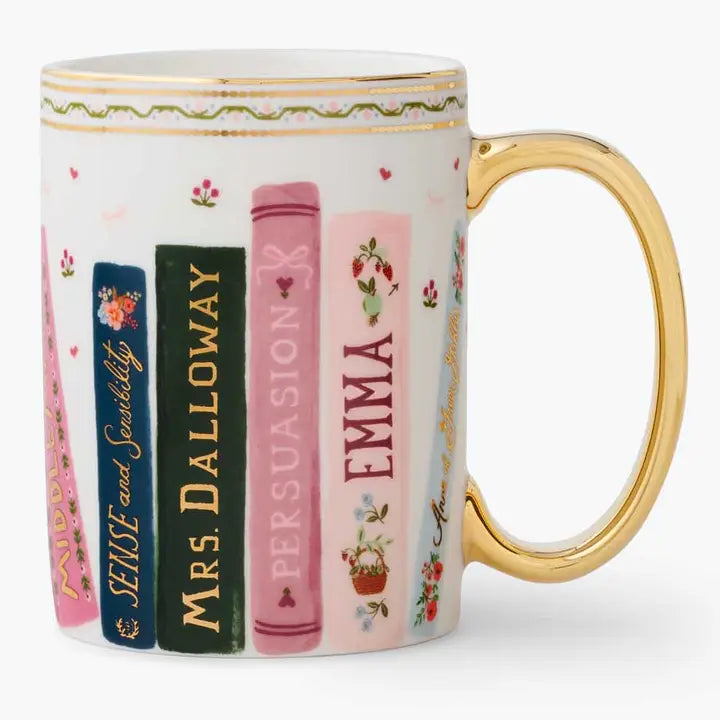 Ladies Night Book Club Porcelain Mug