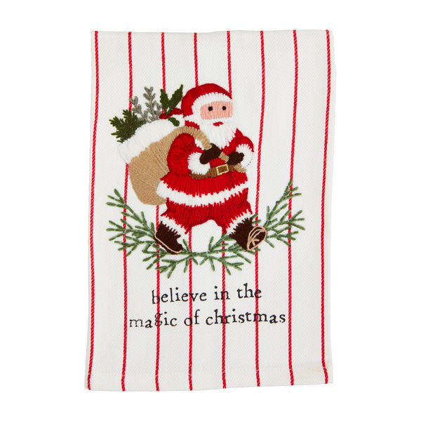 Christmas Embroidered Towel